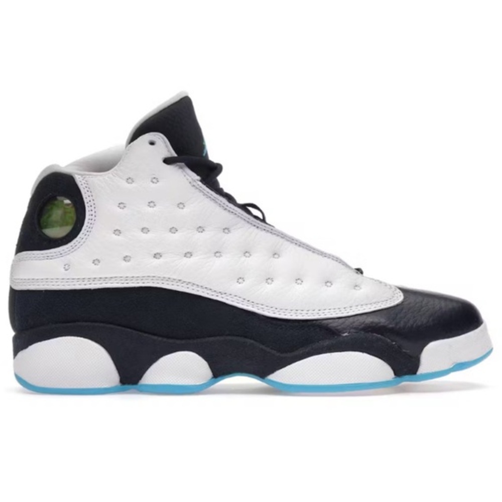 Nike Jordan 13 Retro White Obsidian Powder Blue (GS) Shoes Size 5Y- DJ3003-144 - Picture 1 of 13